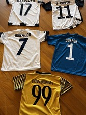 JUVENTUS PSG MAGLIE CALCIO 8 anni