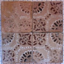 4 riggiole mattonelle