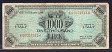 ITALY, P-M23, 1,000 LIRA
