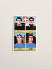 FIGURINA CIPOLLINI-ZAMPARO-PALEARI-MELGRATI COMO CALCIATORI 1971-1972 PANINI REC