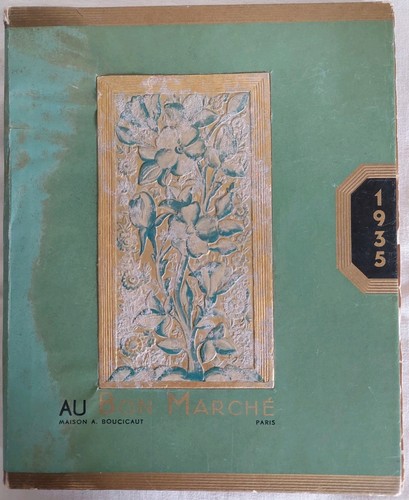 Bon marché agenda 1935 a - bon, 1935,