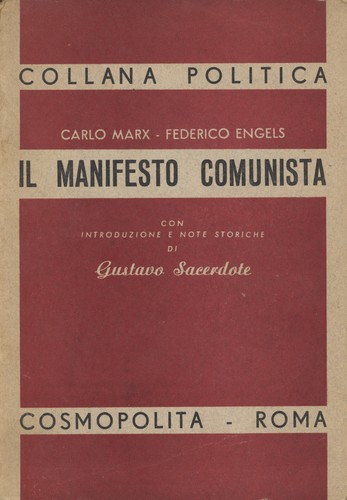 Manifesto comunista karl - il, comunista,