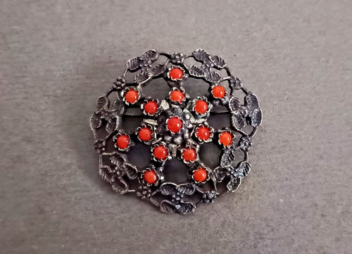Vintage spilla argento - vintage,