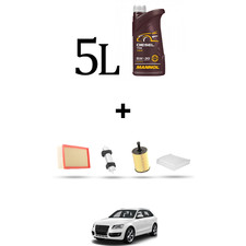 HOFFCAR Kit tagliando 4 FILTRI