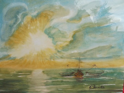 Bellissimo vecchio quadro - vecchio,