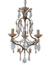 Antico lampadario 1930 pesca