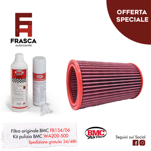 Filtro aria sportivo bmc alfa - bmc,