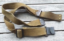 Cinghia canapa kaki E.I. per Garand M1 e FAL BM59 originale usata completa