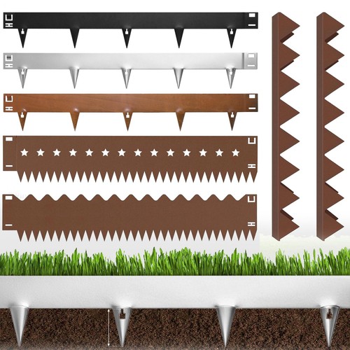 Bordura per aiuole corten - x,