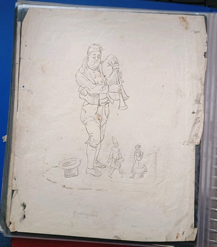 Disegno montanaro siciliano - disegno,