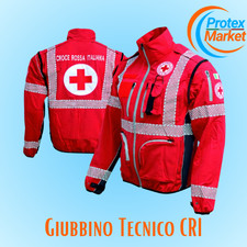 Giubbino tecnico croce rossa