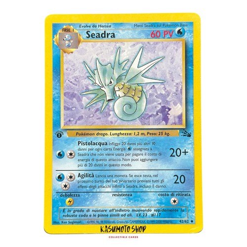 Carte pokemon set fossil - carte, prima