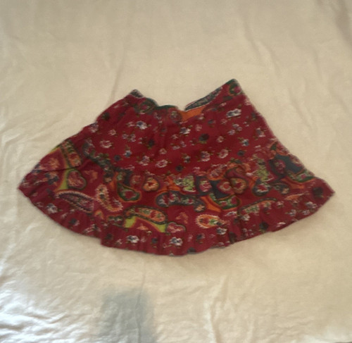 Gonna corta cotone vintage