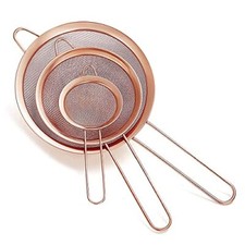 Set di 3 pezzi di setaccio a