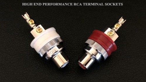 Hifi rame puro rodiato - 4x, non