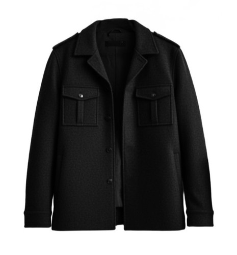 Giacca field jacket tessuto