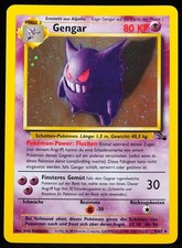 Carta Pokemon tedesca Gengar