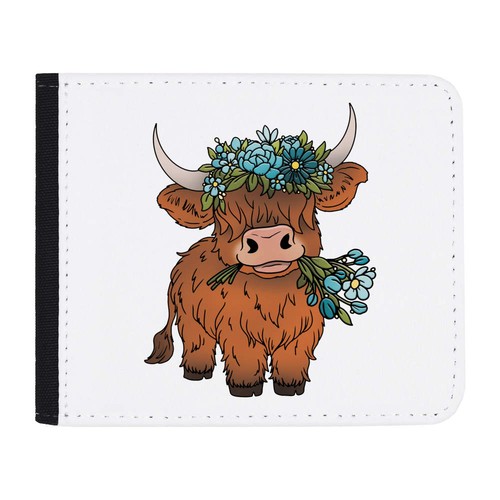 Portafoglio highland mucca - 'highland,