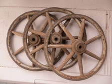 VECCHIO Carrozza Raggi Legno