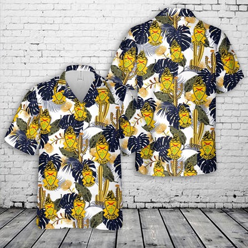 Camicia hawaiana army - hawaiana, us