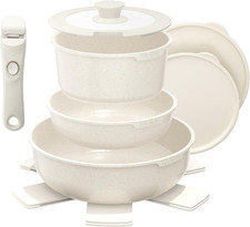 Batteria Pentole 9 Pezzi, Set