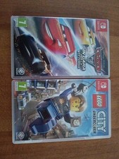 CARS 3+LEGO CITY UNDERCOVER ITALIANO ORIGINALE NINTENDO SWITCH 