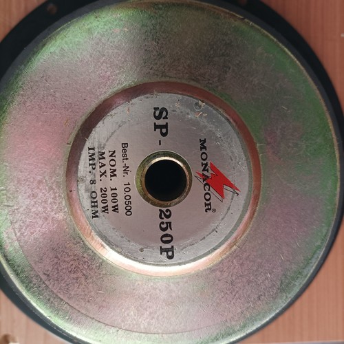 Monacor 250p woofer - 250p,