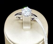2,00 CT ANELLO SOLITARIO MOD. CHOPARD IN ORO BIANCO 18 KT TIT 750 E BRILLANTE