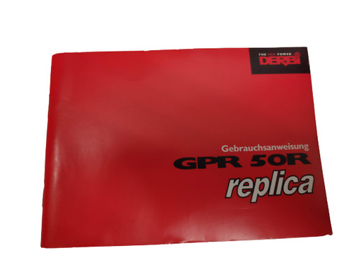 Derbi gpr replica user - gpr,
