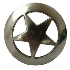 50 pomelli per armadio rustici Decorite Texas Western Star maniglia estraibile pomelli per cassetto