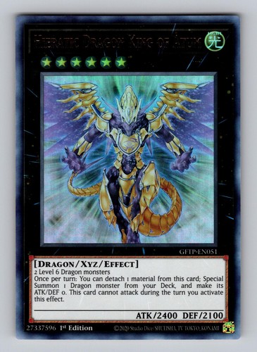 Drago ieratico atum - ieratico, re