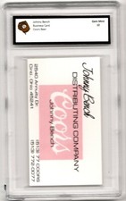 RARO BIGLIETTO DA VISITA ANNI