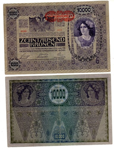 Autriche austria billet 10000 - ,