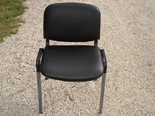 Sedia da Ufficio Conferenza ECOPELLE Fissa Sala Attesa Riunione Convegni Chiesa