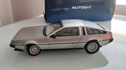 Autoart delorean dmc escala - dmc-12,