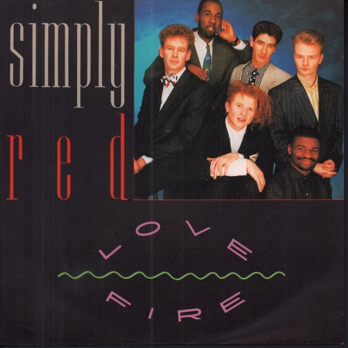 Simply red love fire - 7", vinile
