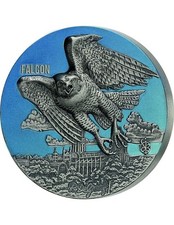BENIN 1500 FRANCHI 2022 Urban Hunters: FALCON .999 finitura anticata 3 oz