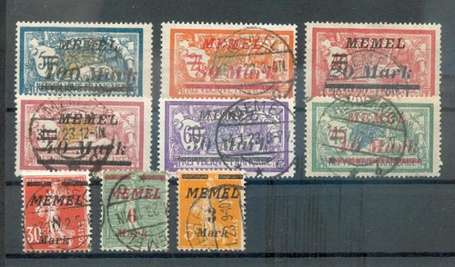 Memel 110 serie - serie, timbra