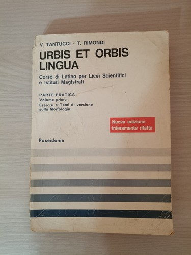 Libro urbis orbis lingua - "urbis, et