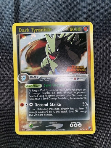 Pokémon dark tyranitar 109 - tyranitar, 20/109