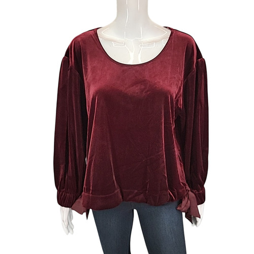 Top donna velluto - , taglia