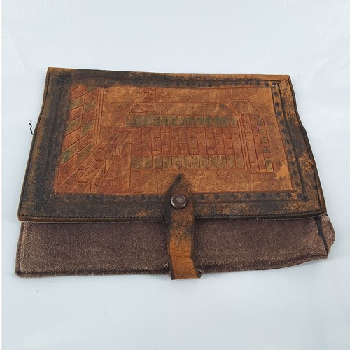 Pochette vintage pelle - pochette,