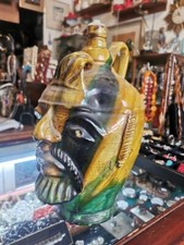 maiolica seminara fiasco acquamanile italia meridionale  fine XIX secolo