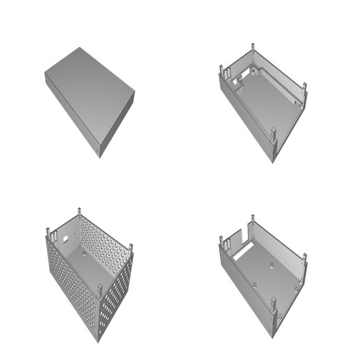 Case nas raspberry - case, pi
