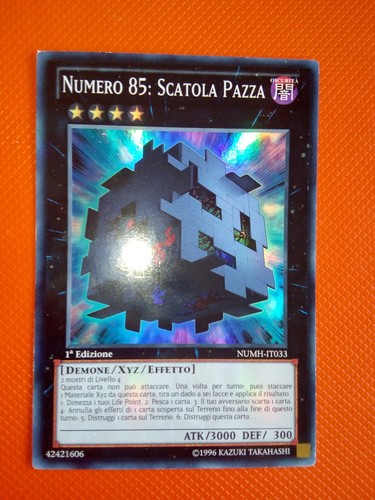 Card numero 85 - numero,