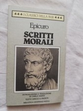 EPICURO - SCRITTI MORALI - BUR