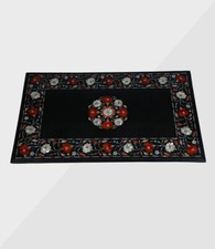 Tavolo In Marmo 36" X 22" Pietra Dura Lavorato A Mano Decorazione Per La Casa