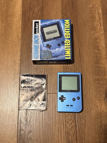 Game boy pocket ice blue - boy,