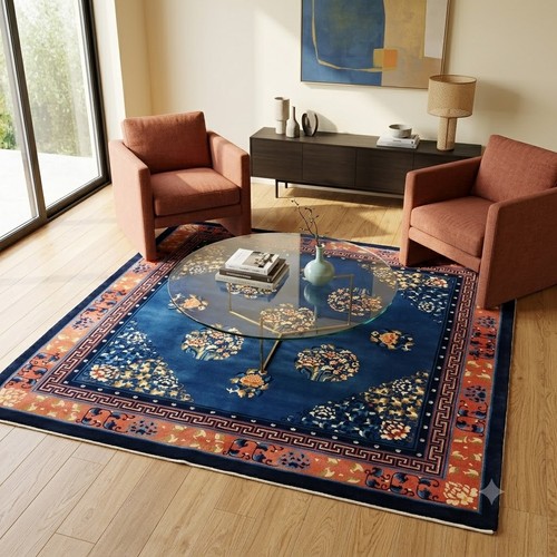 Tappeto pechino antico cotone - tappeto,