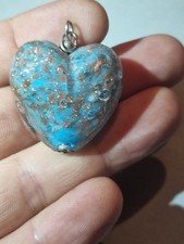 Murano glass heart - murano, shaped